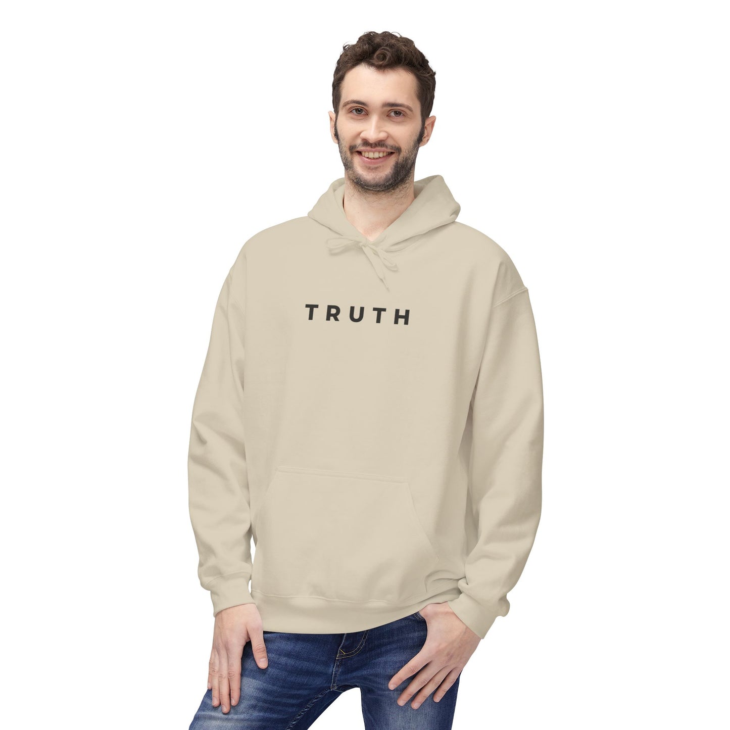 Minimalist Truth Hoodie | Unisex Softstyle Fleece Sweatshirt | Cozy Casual