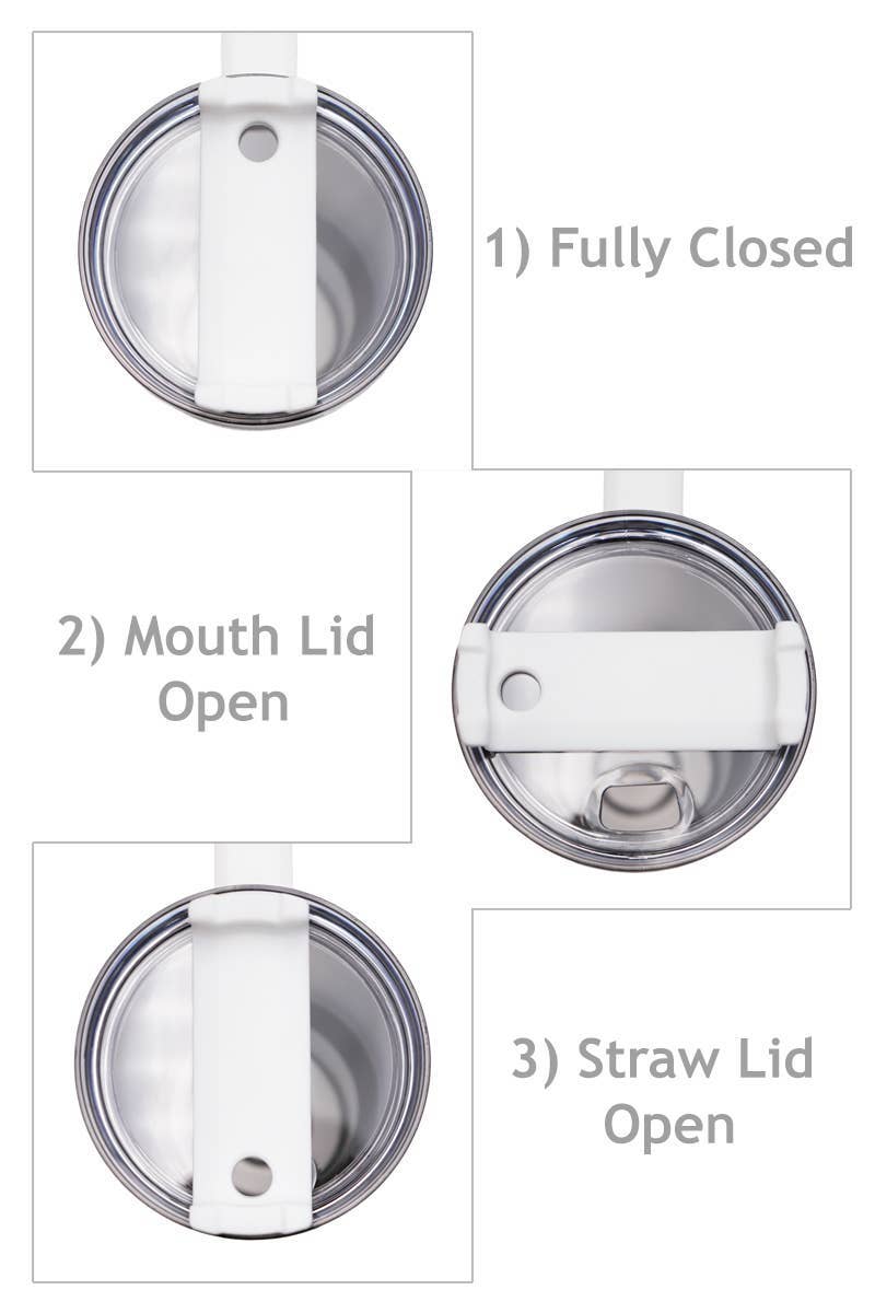 American Flag Bling Glitter Insulated Tumbler - 40 Oz