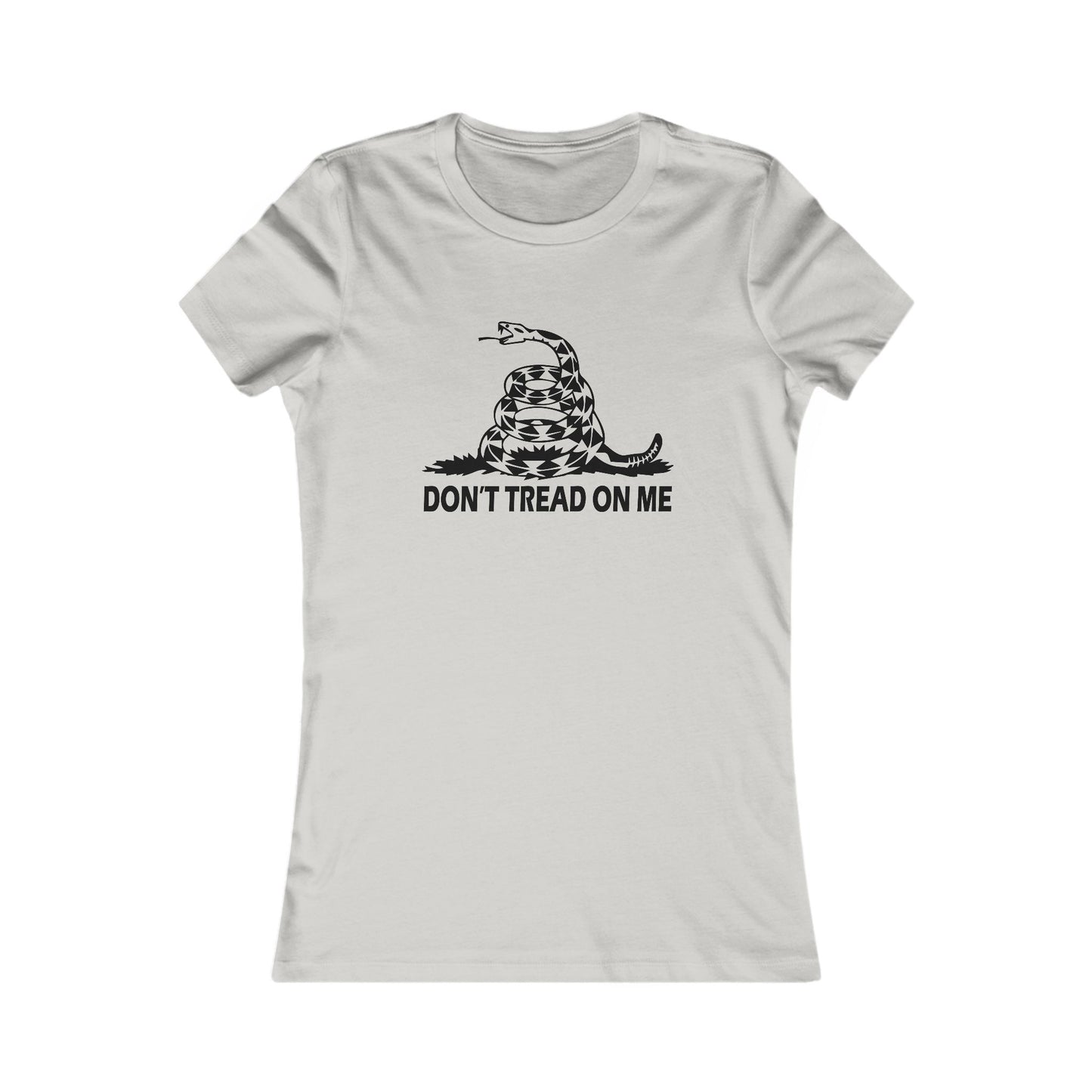 Don't Tread on Me Fitted Tee