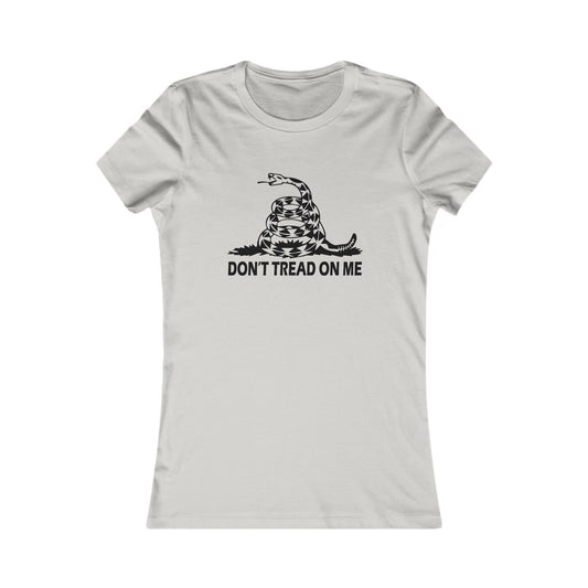 Don't Tread on Me Fitted Tee
