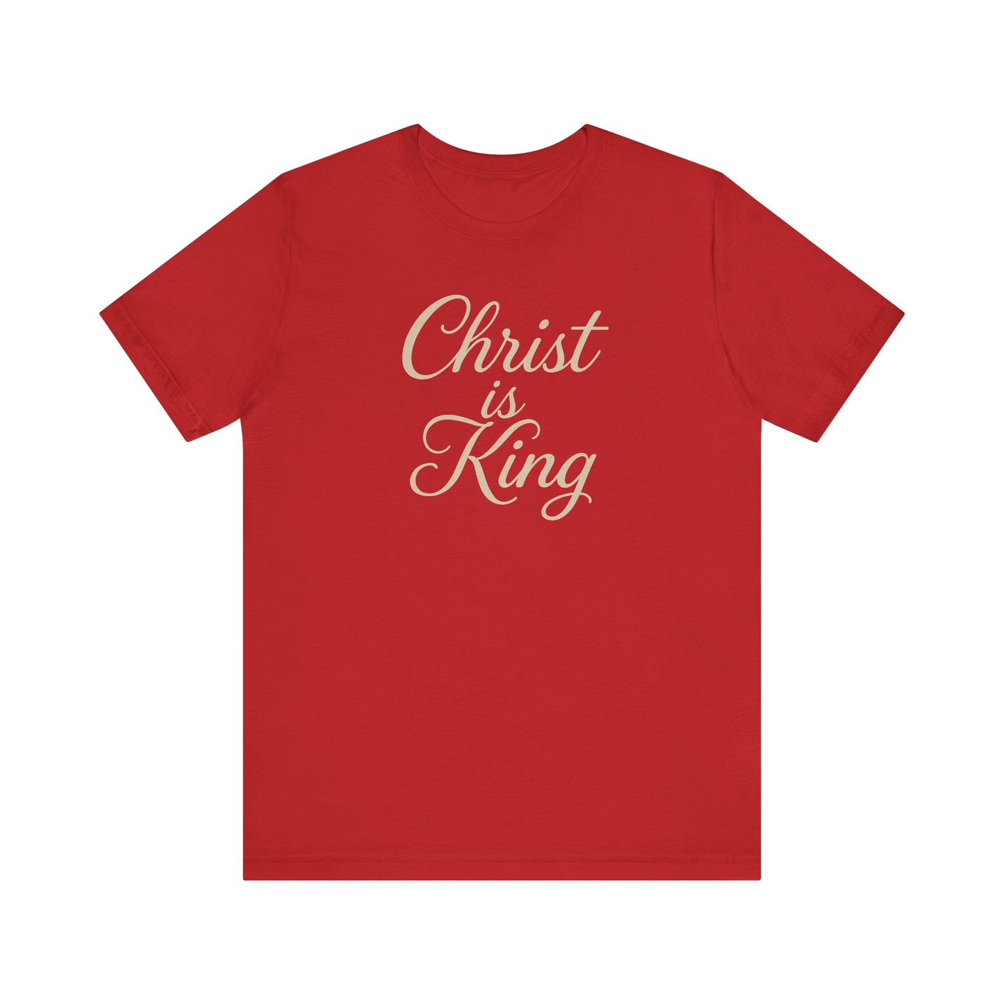 Christian T-Shirt - Stylish Christ is King Tee