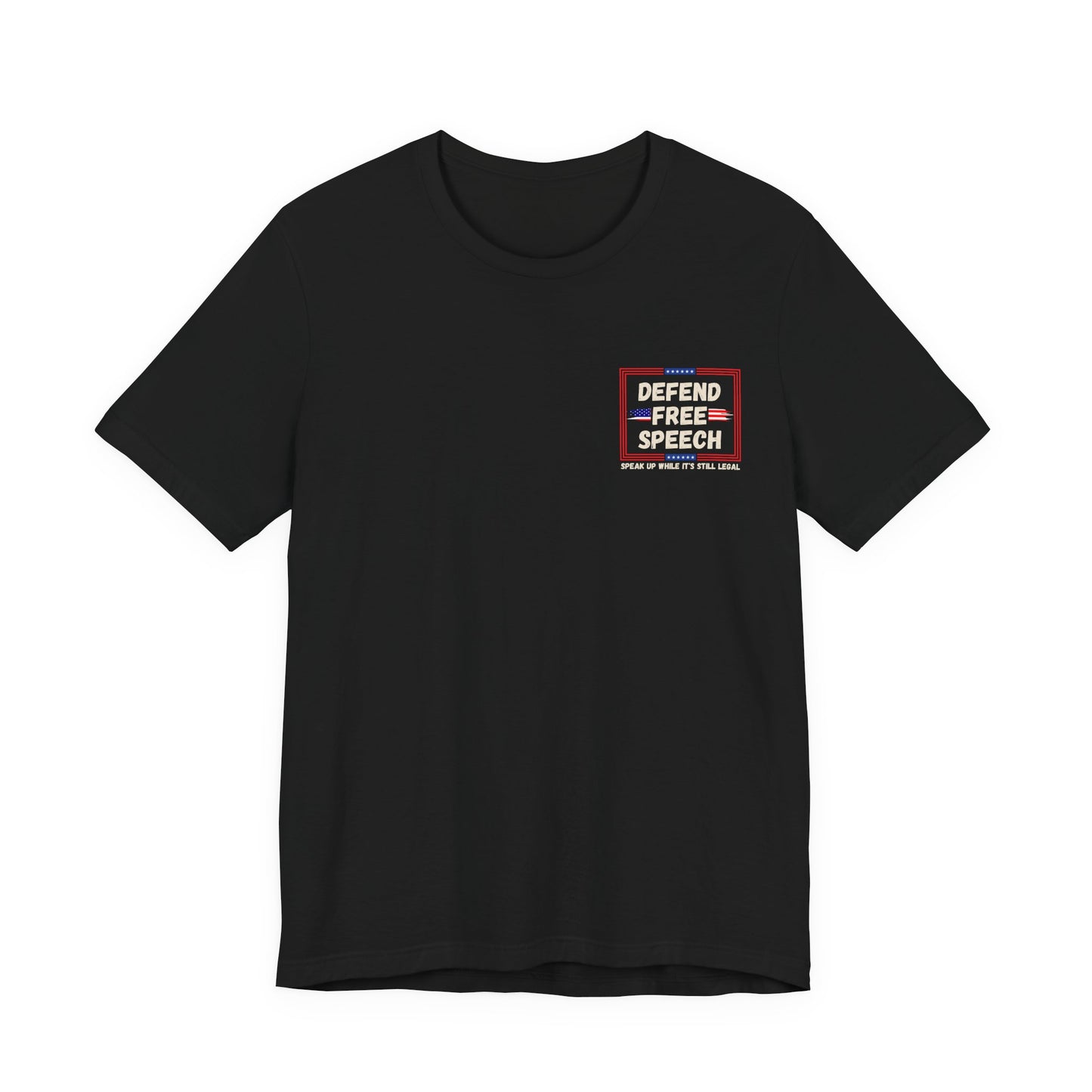 Defend Free Speech All Over Tee