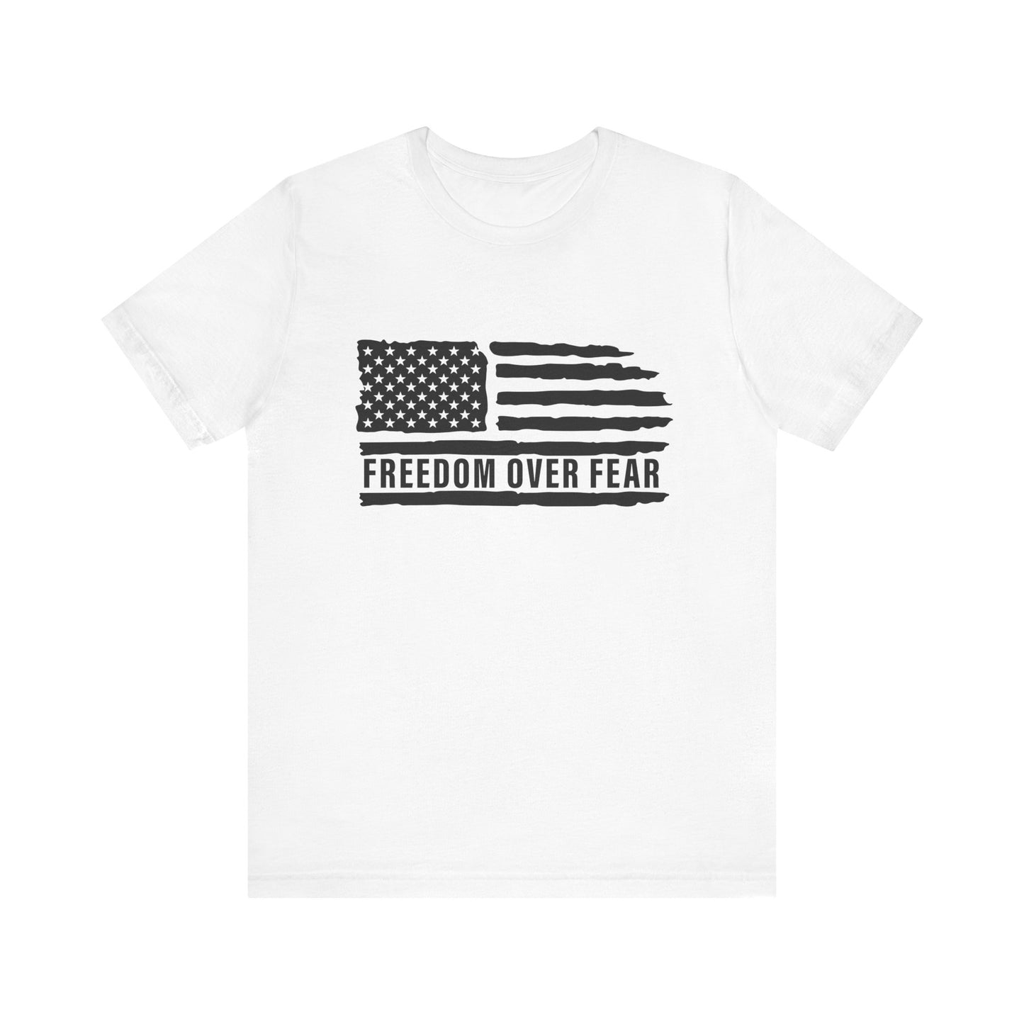 Freedom Over Fear Flag Tee