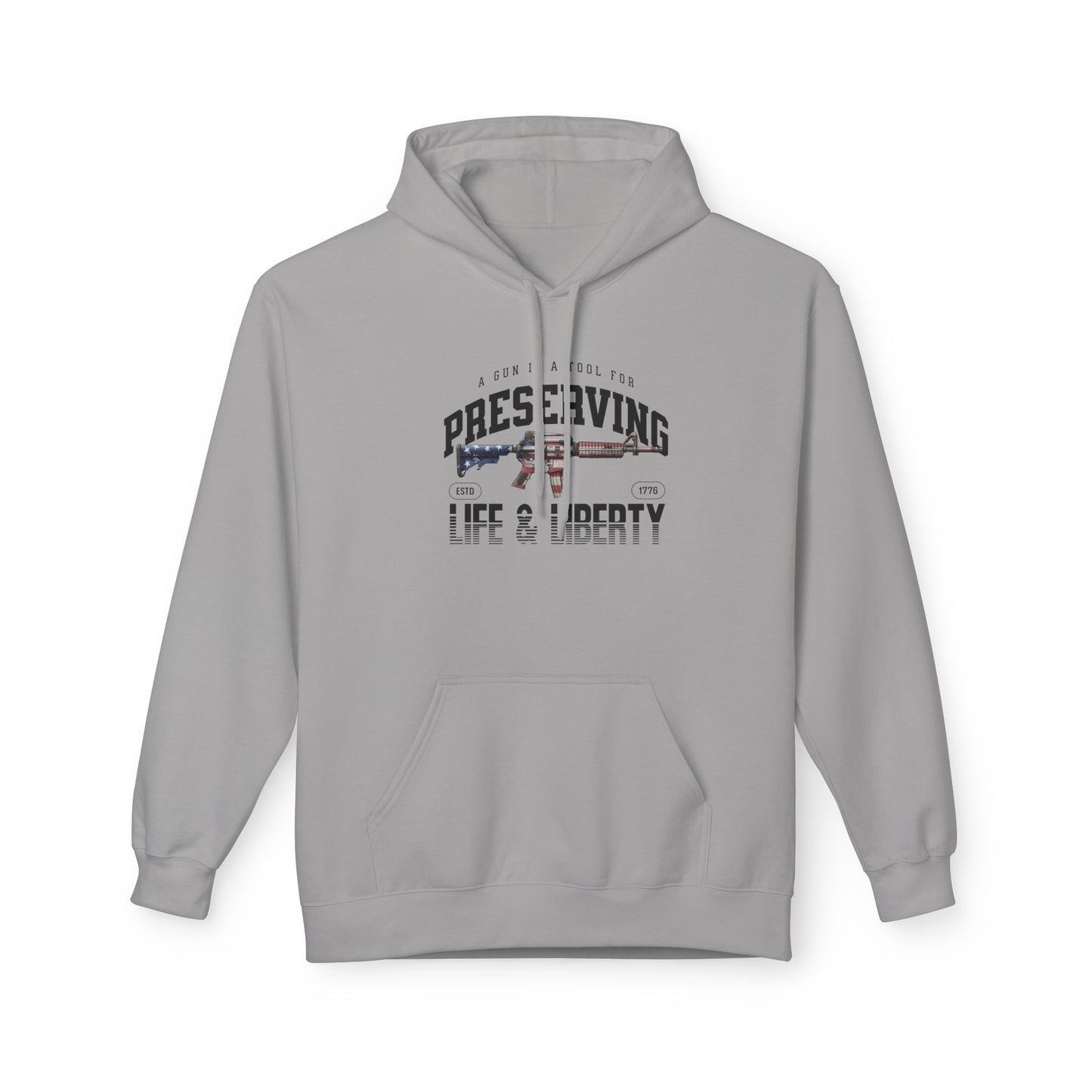 Preserving Life & Liberty Hoodie, Cozy Fleece Sweatshirt for Freedom [...]