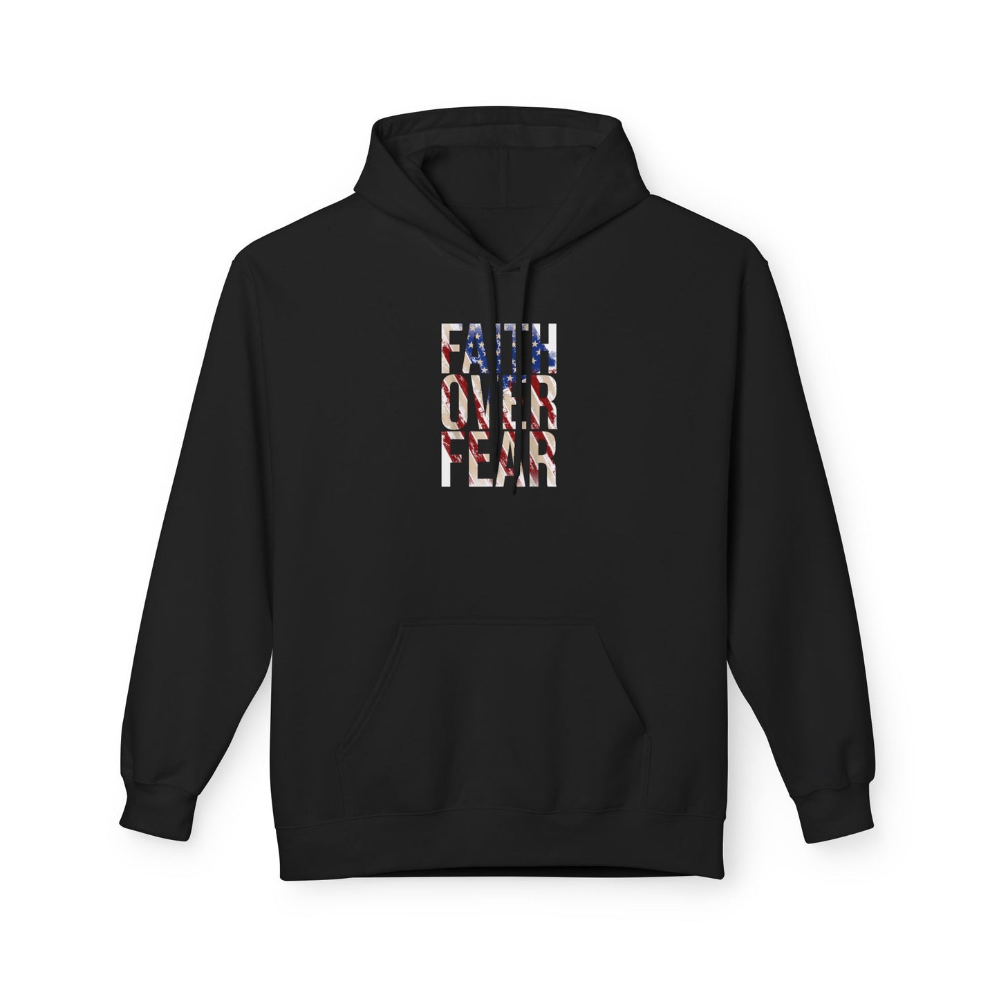 Faith Over Fear American Flag, Vintage Style, Cozy Casual Wear, [...]