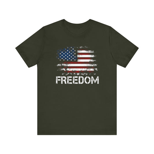 Freedom American Flag Tee