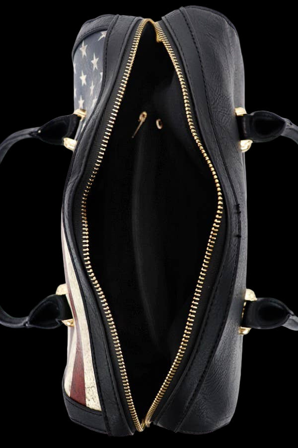 American Flag  Bag Continental Wallet Set