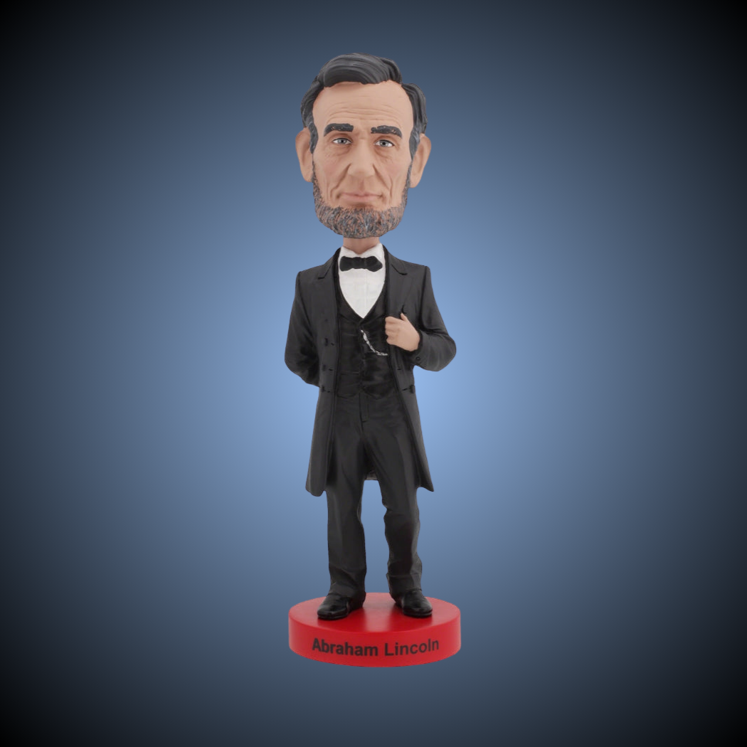 Abraham Lincoln Presidential Bobblehead Collectible- Limited Edition