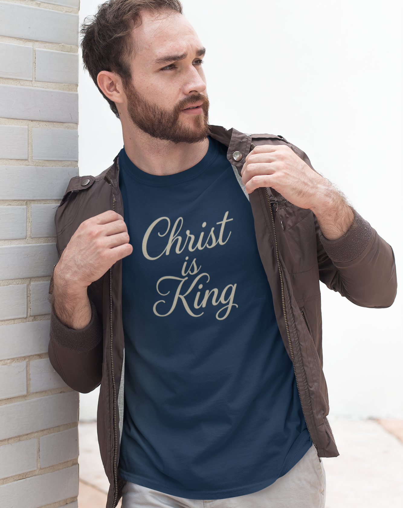 Christian T-Shirt - Stylish Christ is King Tee