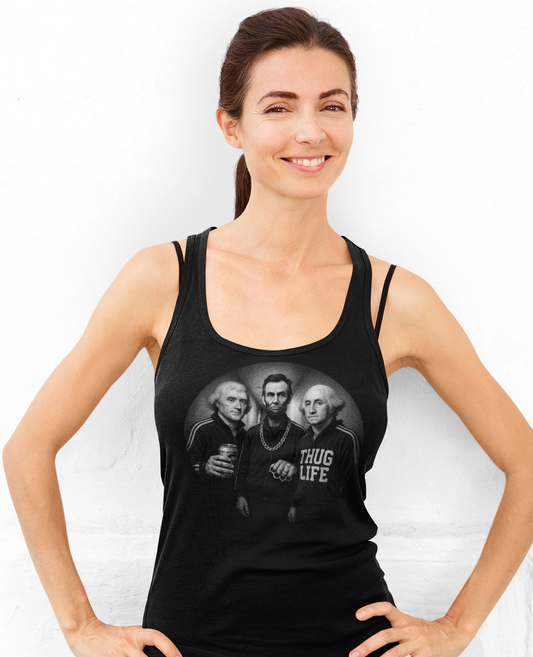 Tank Top Funny Founding Fathers Thugs