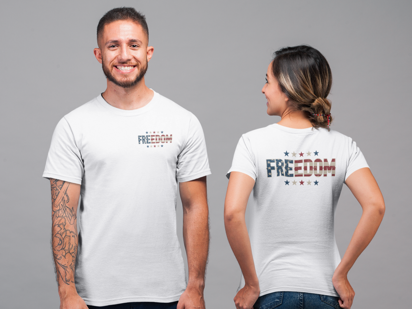 Freedom Red White & Blue Tee