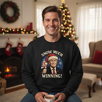 Snow Much Winning Trump Sweatshirt