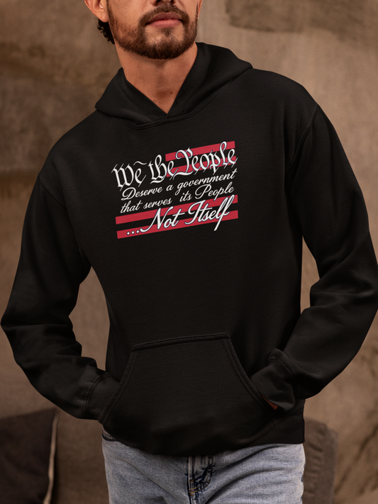 We the People Hoodie, Unisex Hoodie, USA Flag Freedom Sweatshirt
