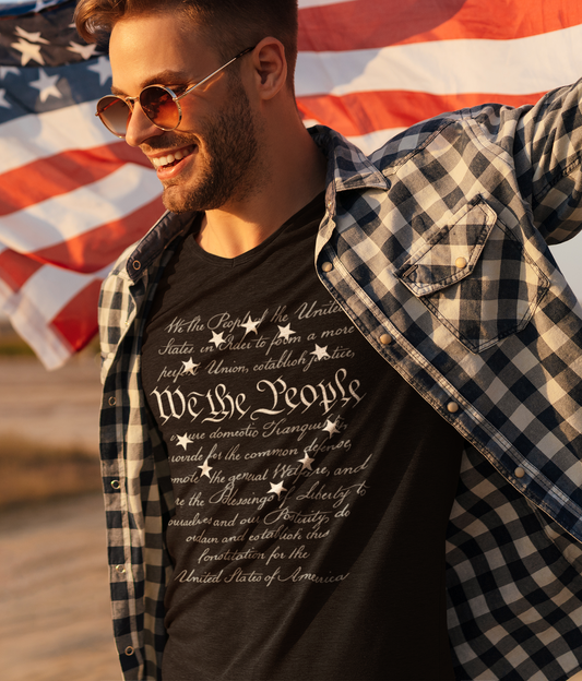 We the People Constitution T-Shirt — Patriotic American History Tee