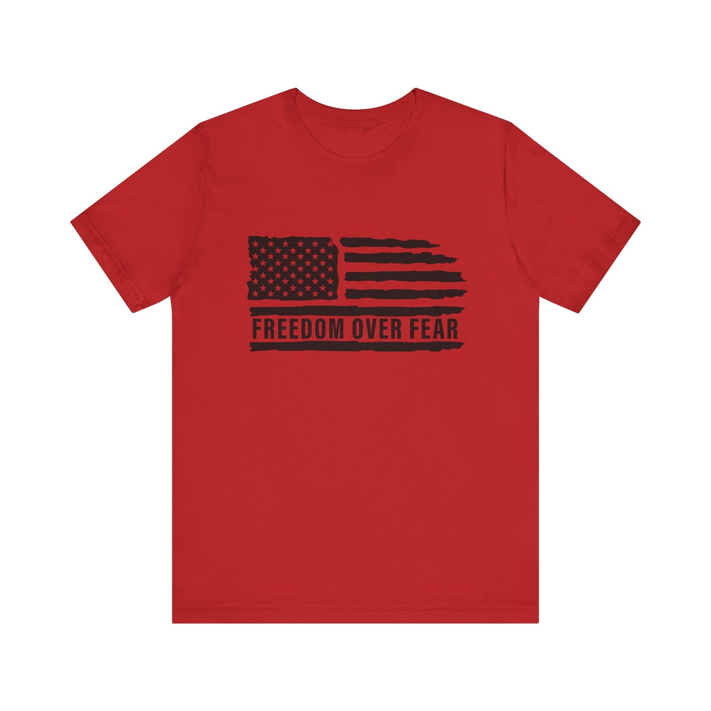 Freedom Over Fear Flag Tee