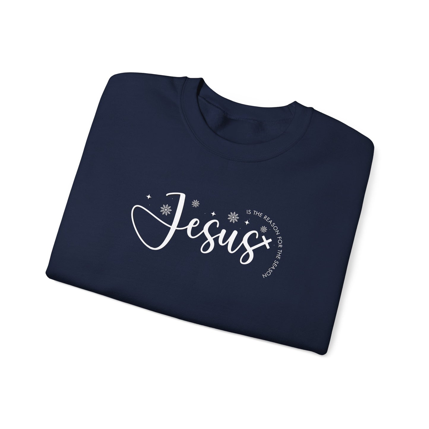 Jesus Christmas Sweatshirt - Crewneck Sweatshirt