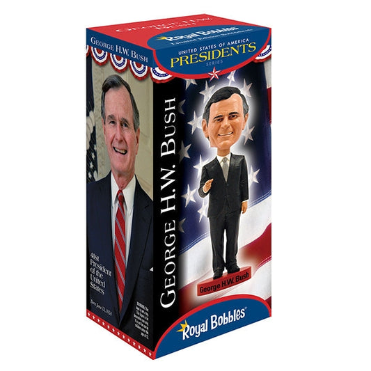 George H.W. Bush Presidential Bobblehead Collectible- Limited Edition