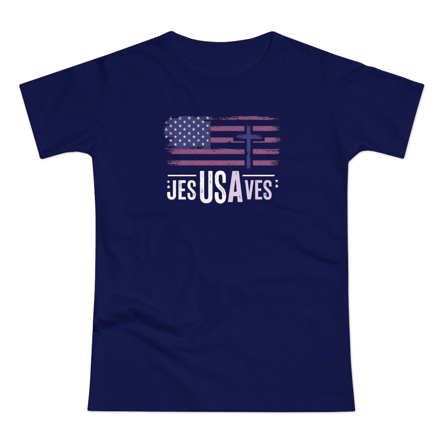 Jesus Saves USA Women's T-shirt