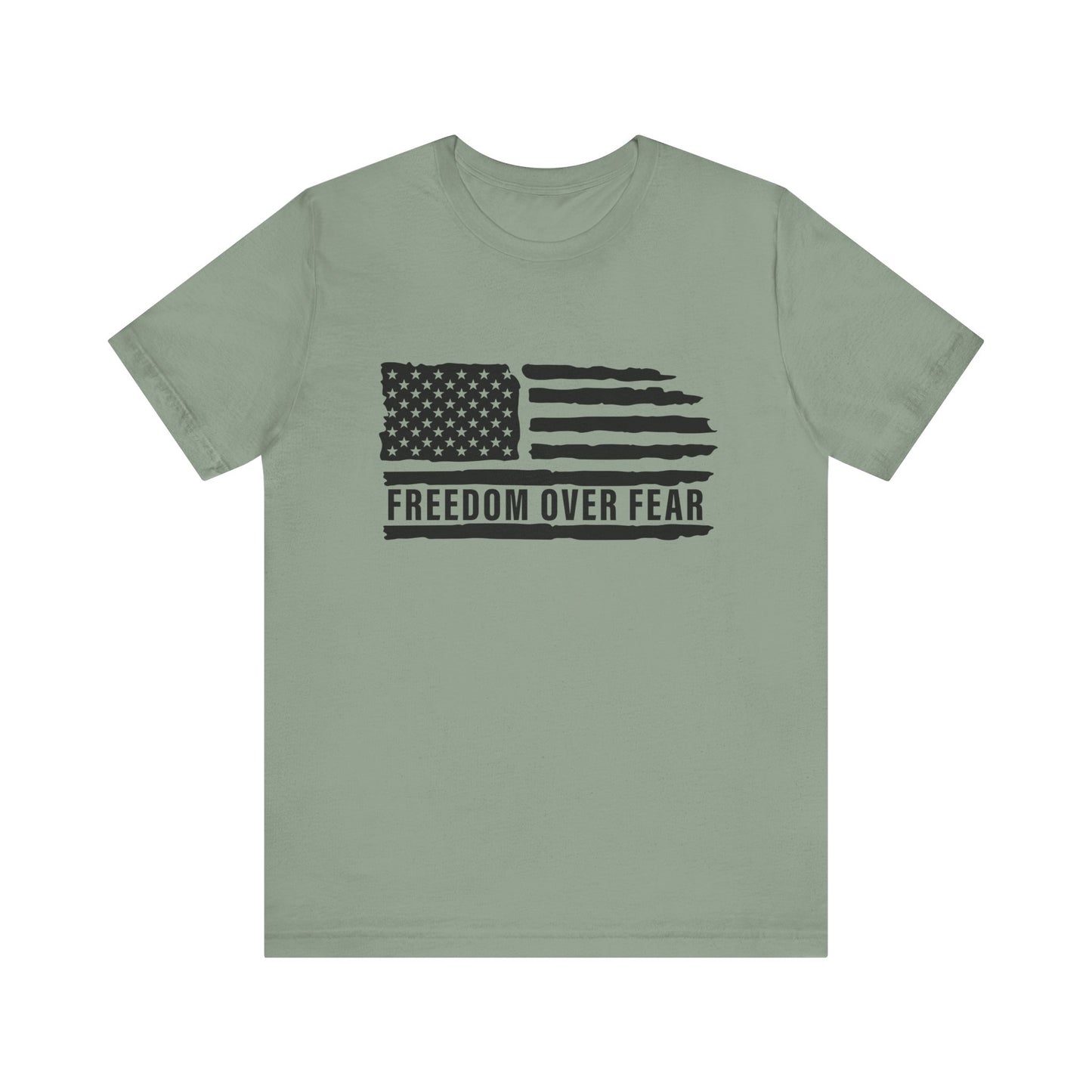 Freedom Over Fear Flag Tee
