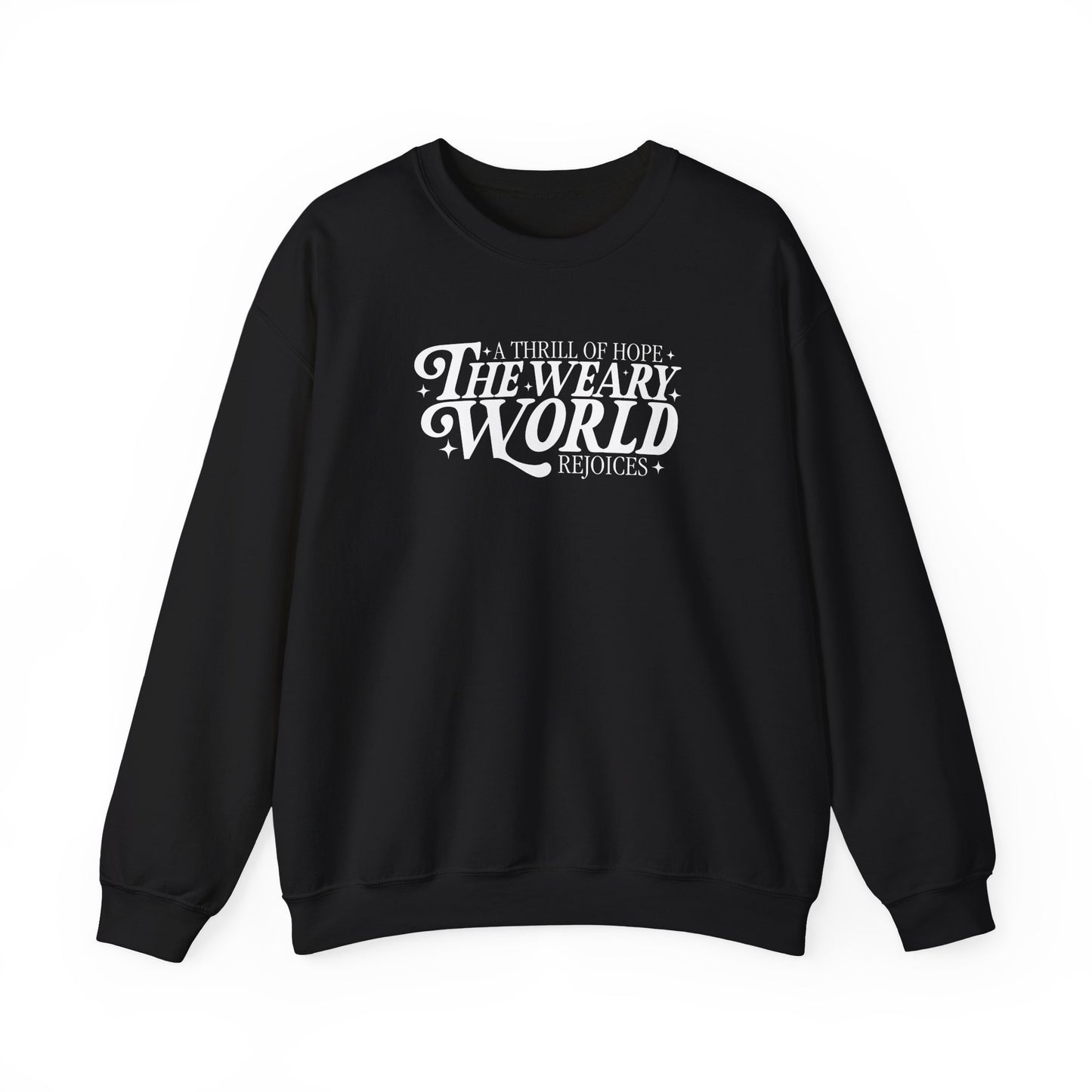 A Thrill of Hope Christmas Sweatshirt | Christian Holiday Crewneck | O Holy Night Inspired Design