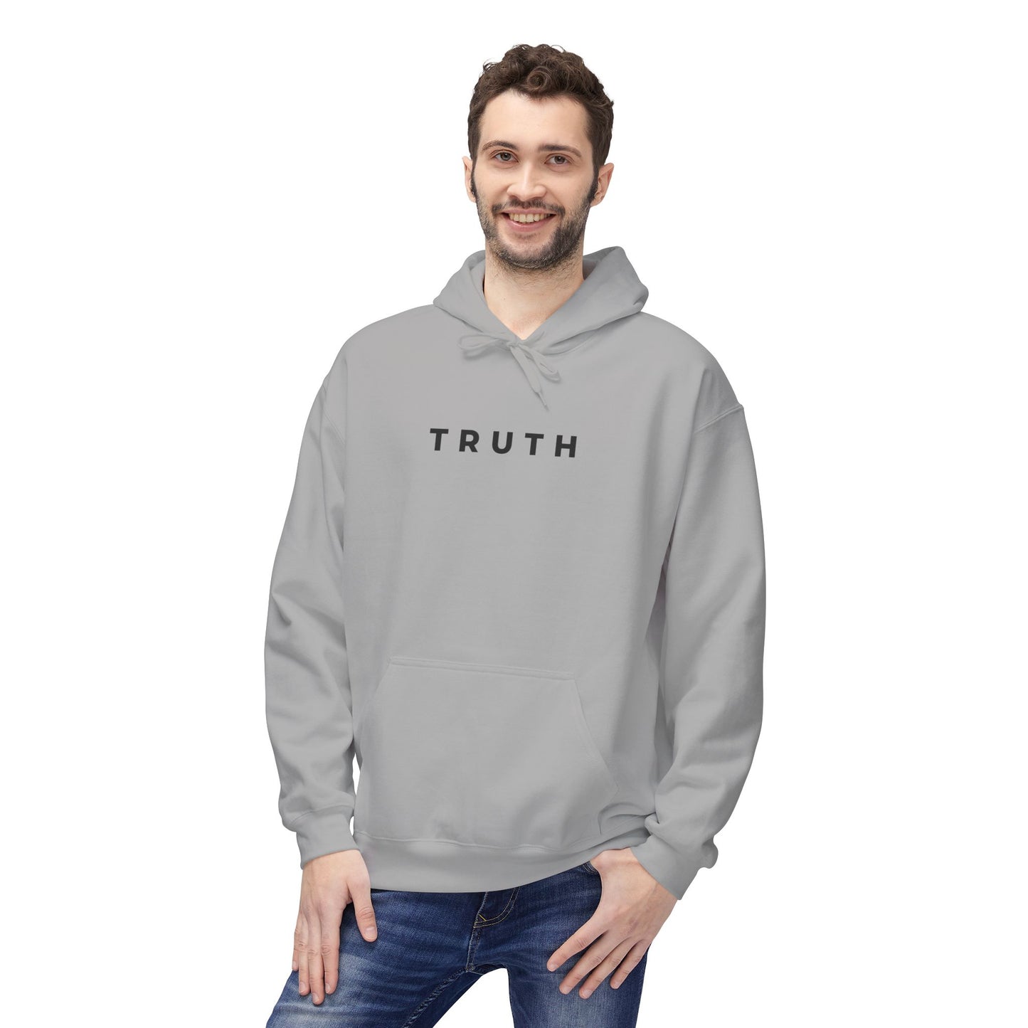 Minimalist Truth Hoodie | Unisex Softstyle Fleece Sweatshirt | Cozy Casual