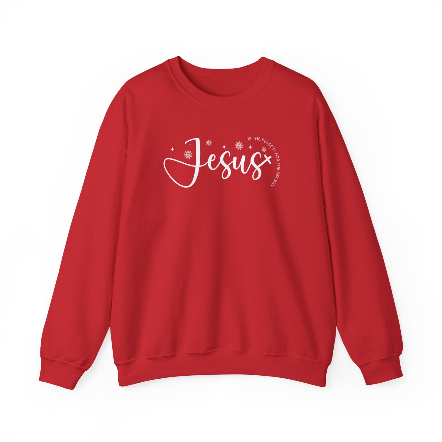 Jesus Christmas Sweatshirt - Crewneck Sweatshirt