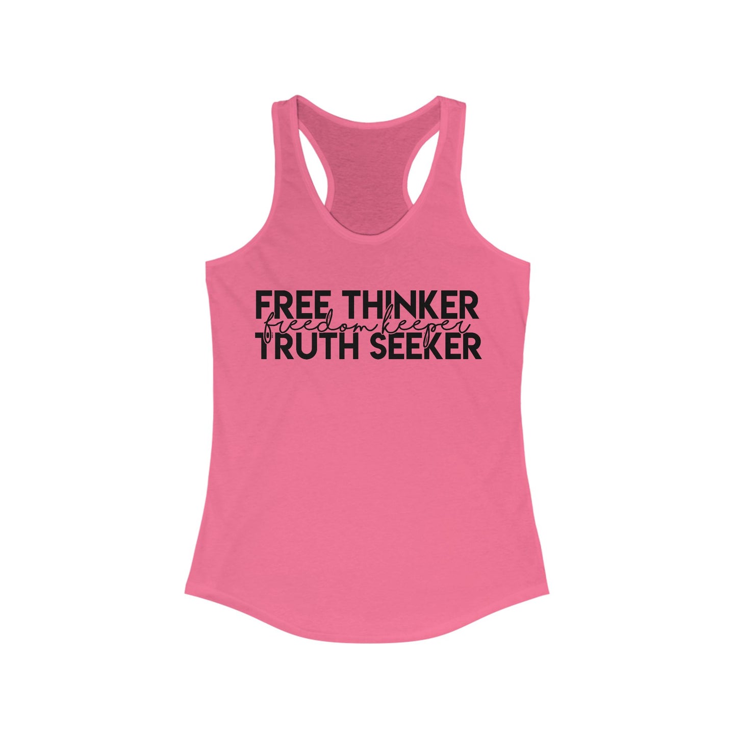 Free Thinker, Truth Seeker Tank