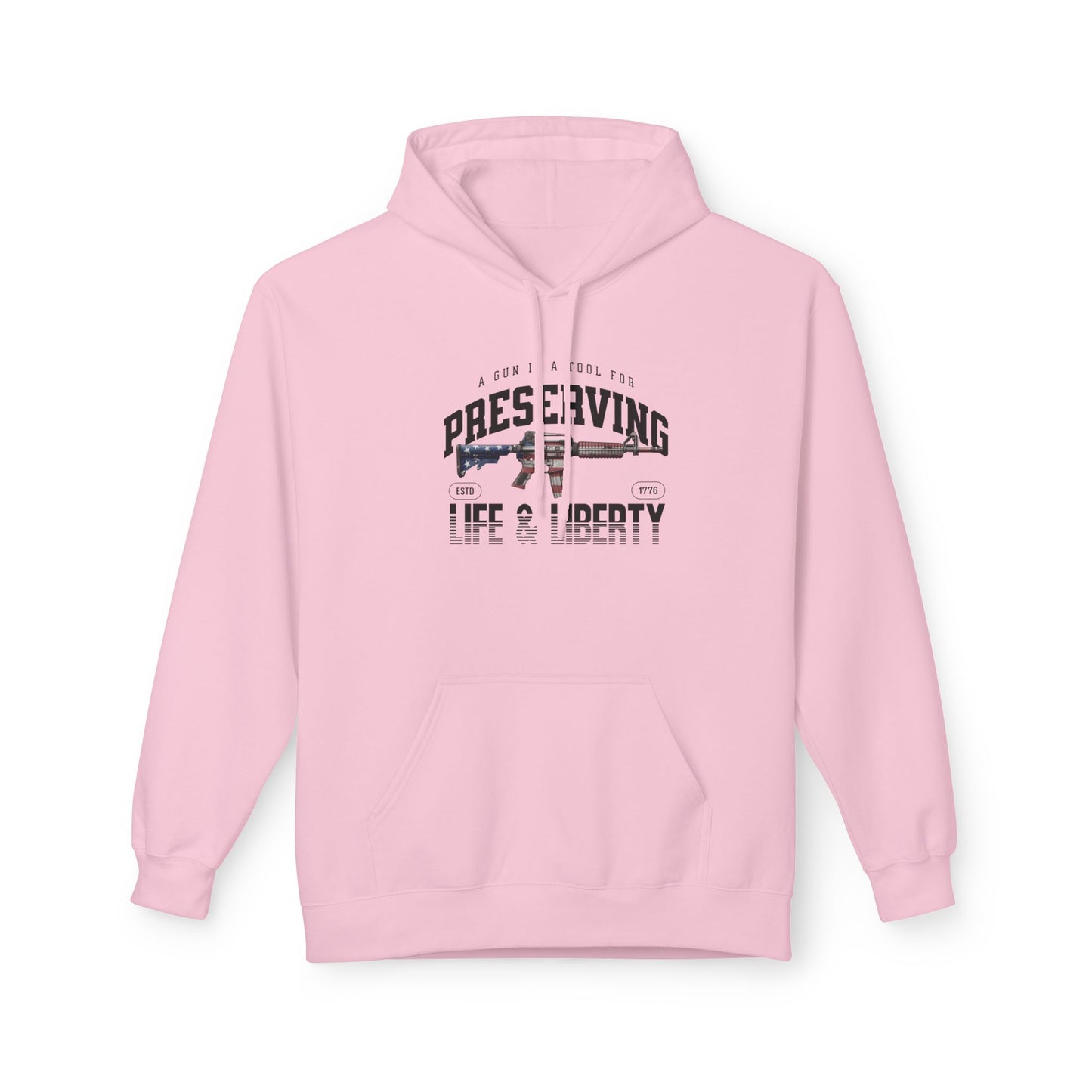Preserving Life & Liberty Hoodie, Cozy Fleece Sweatshirt for Freedom [...]