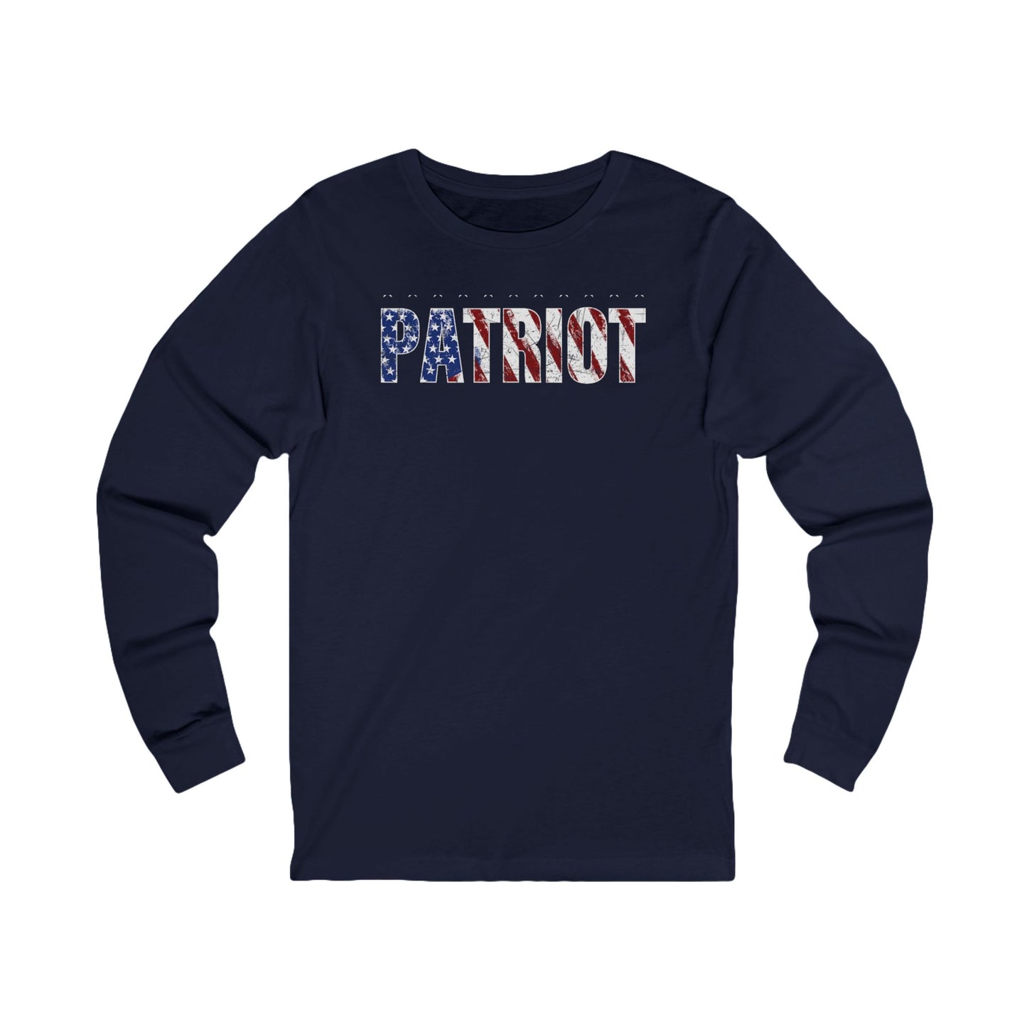 Patriot Long Sleeve Tee — American Flag Patriotic Shirt