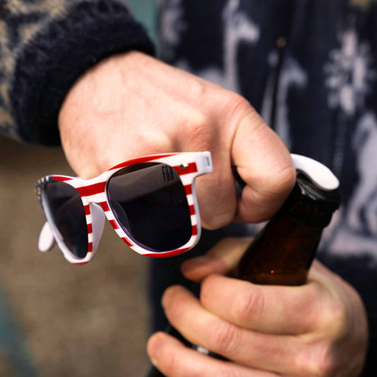 Bottle Opener Sunglasses in Americana