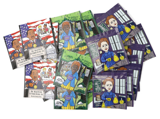 Equalitea OrganicTea Sampler-Araminta Ross, Marie Curie, MLK