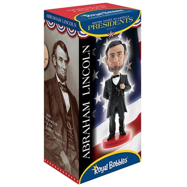 Abraham Lincoln Presidential Bobblehead Collectible - Limited Edition - LiberTees for All