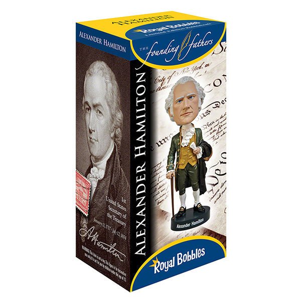 Alexander Hamilton Bobblehead - LiberTees for All