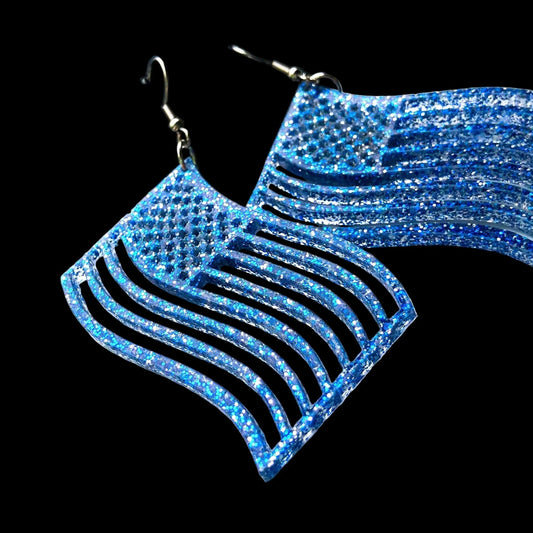 American Flag Earrings - LiberTees for All