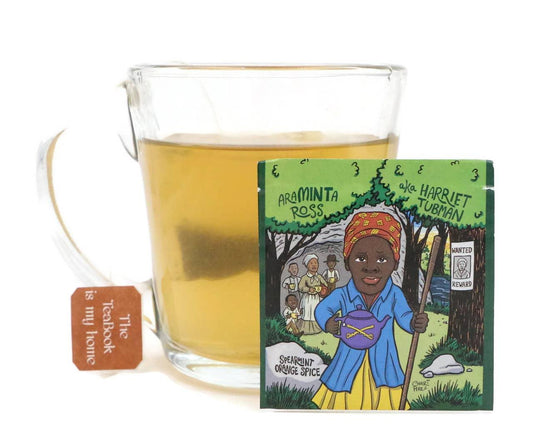 Araminta Ross Harriet Tubman Spearmint Orange Spice Organic Herbal Tea - LiberTees for All