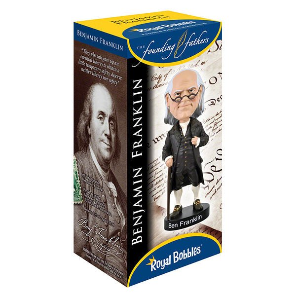 Ben Franklin V2 Bobblehead - LiberTees for All
