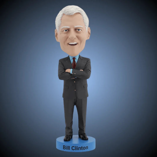 Bill Clinton Presidential Bobblehead Collectible– Limited Edition - LiberTees for All