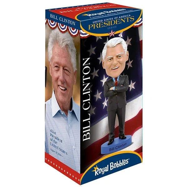 Bill Clinton Presidential Bobblehead Collectible– Limited Edition - LiberTees for All