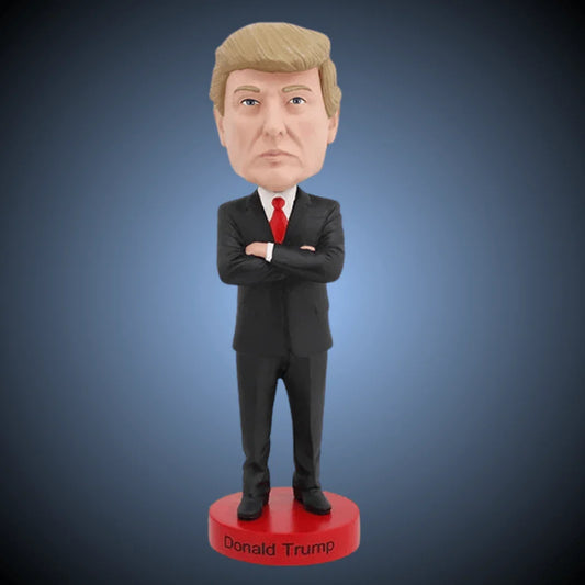 Donald Trump Presidential Bobblehead Collectible - Limited Edition Bobblehead - LiberTees for All