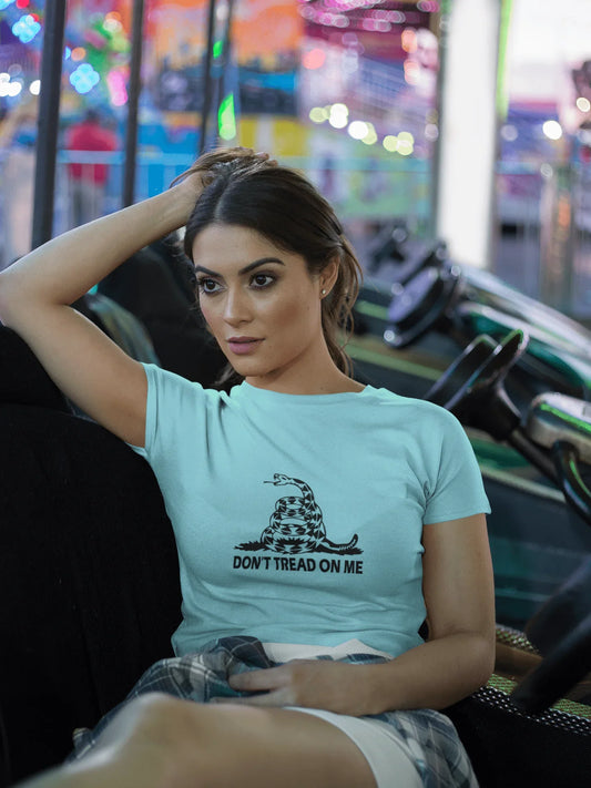 Don't Tread on Me Fitted Tee - LiberTees for All