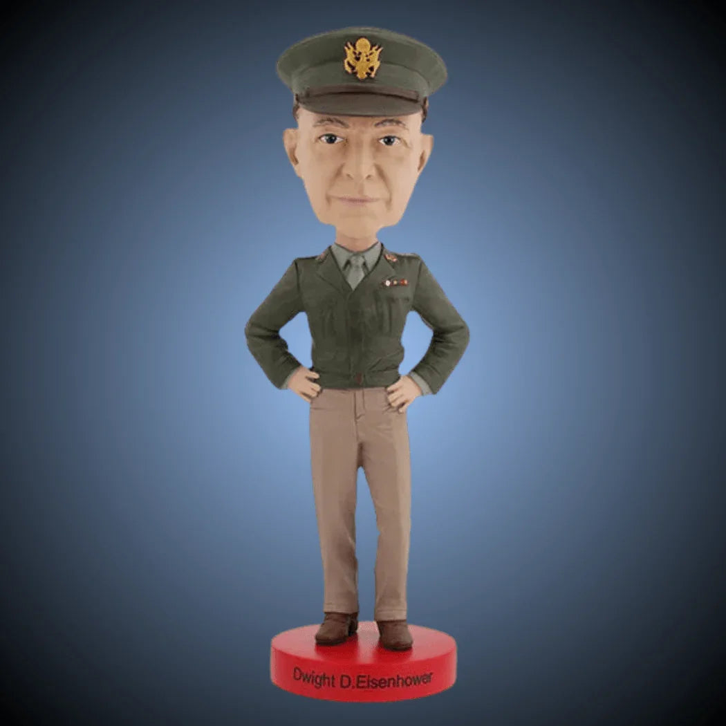 Dwight D. Eisenhower Presidential Bobblehead Collectible – Limited Edition - LiberTees for All