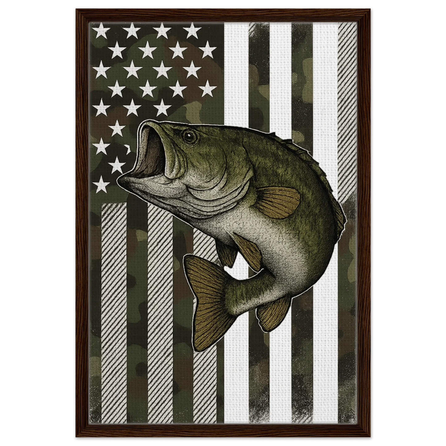 Framed Canvas 50x75 cm / 20x30″ - LiberTees for All