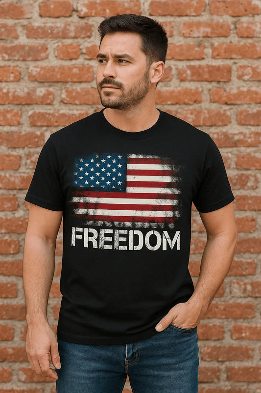 Freedom American Flag Tee - LiberTees for All