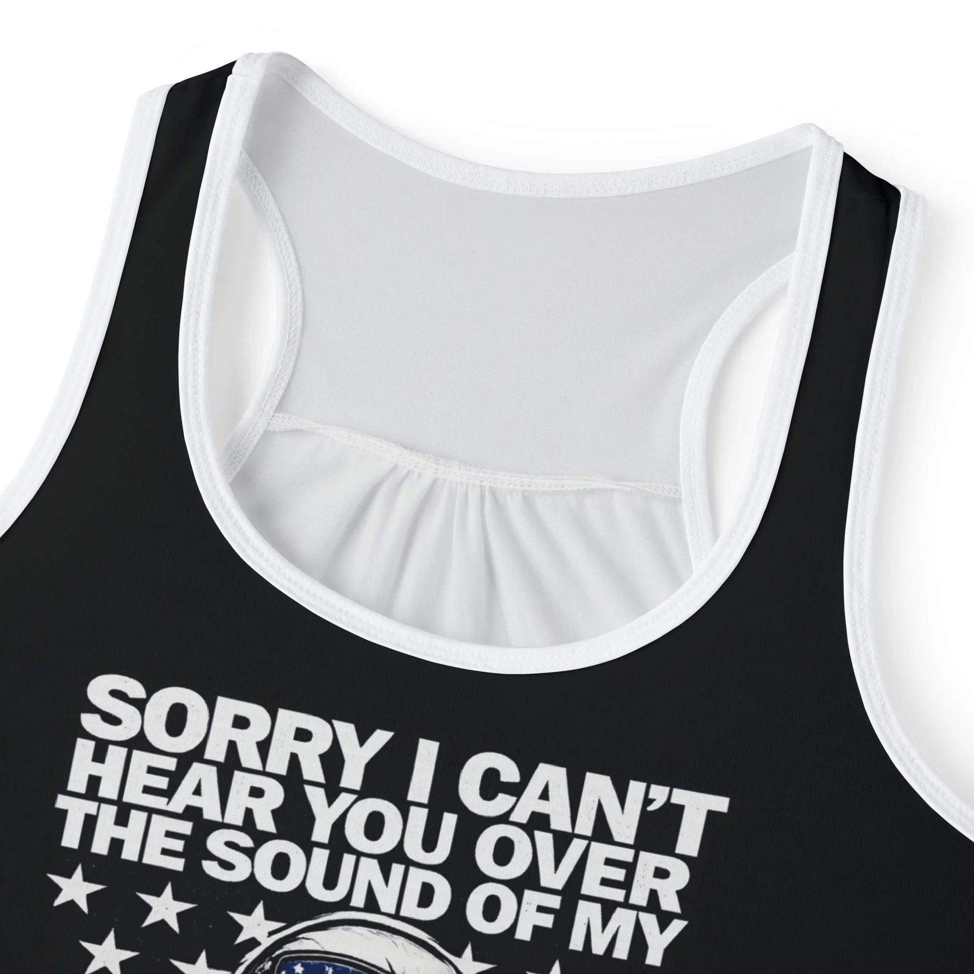 Freedom Eagle Tank Top - "Sorry I Can't Hear You Over The Sound Of My Freedom" Patriotic Women’s Tank - LiberTees for All