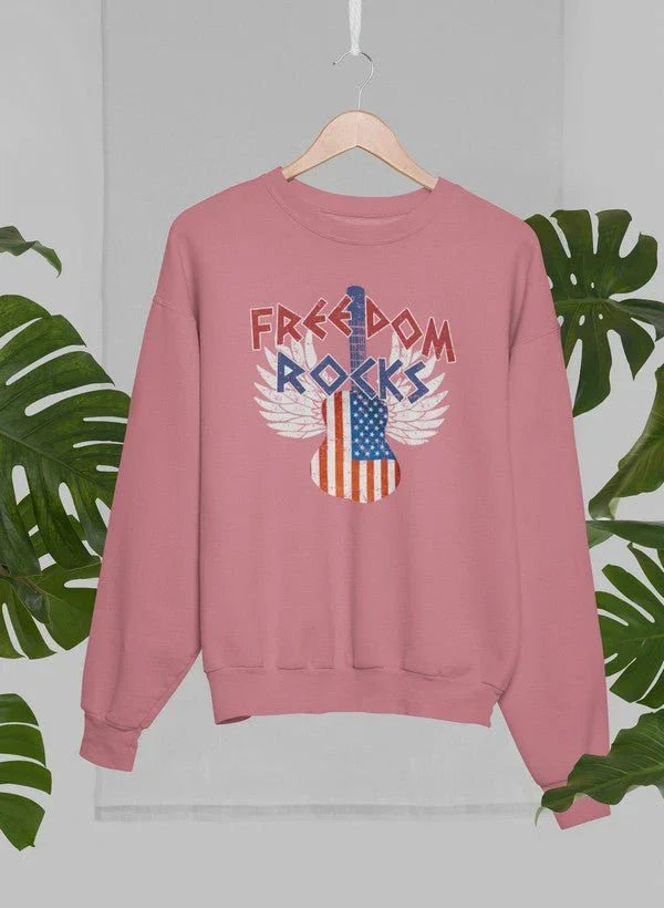 Freedom Rocks Sweat Shirt - LiberTees for All