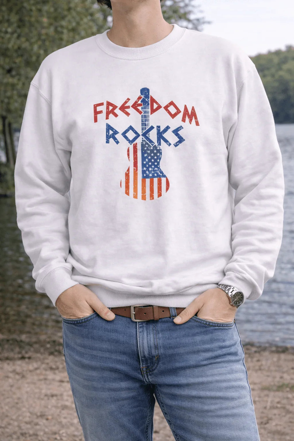 Freedom Rocks Sweat Shirt - LiberTees for All