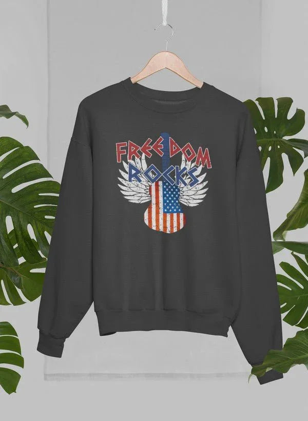 Freedom Rocks Sweat Shirt - LiberTees for All