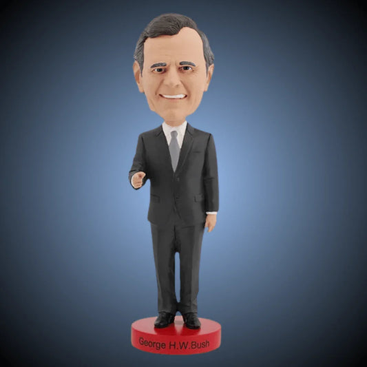 George H.W. Bush Presidential Bobblehead Collectible - Limited Edition - LiberTees for All