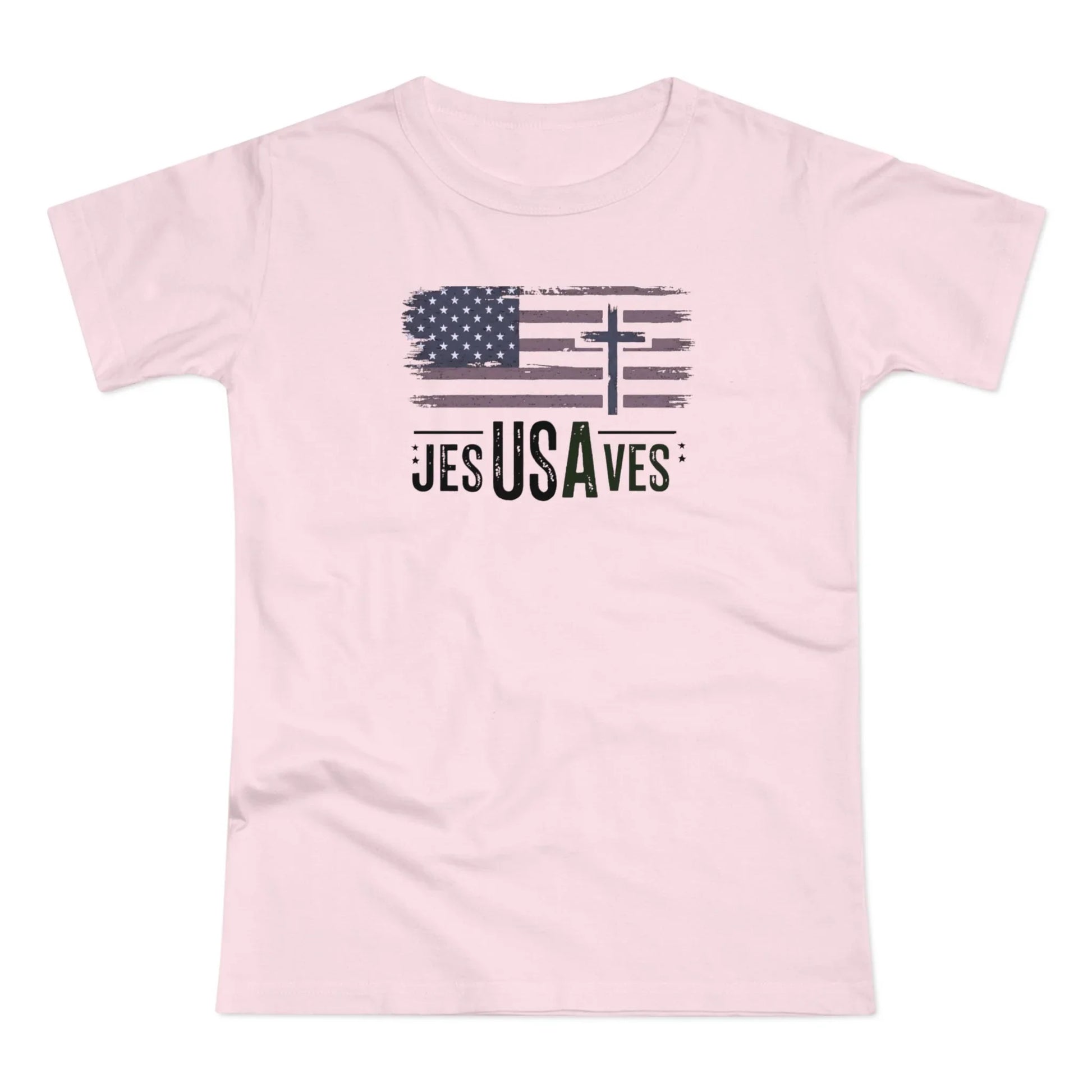 Jesus Saves USA Women's T-shirt - LiberTees for All