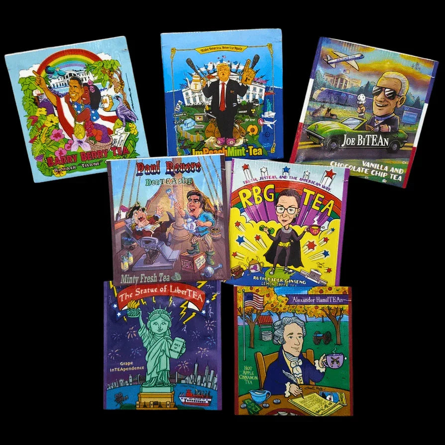 Liberal SuperPAC Organic Tea Sampler - LiberTees for All